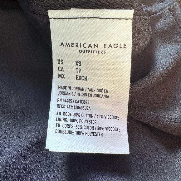 American Eagle Smocked Halter Plaid Mini Dress - Picture 10 of 14